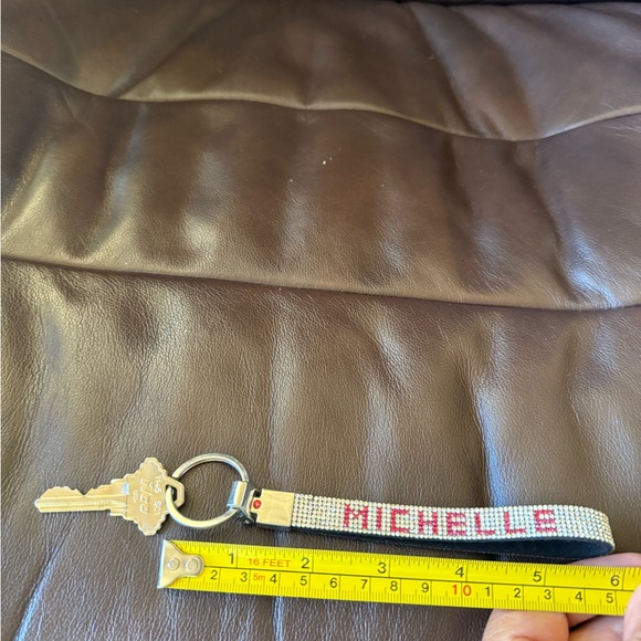 Accessories - Personalized Keychain Michelle with Rhinestones Never Used